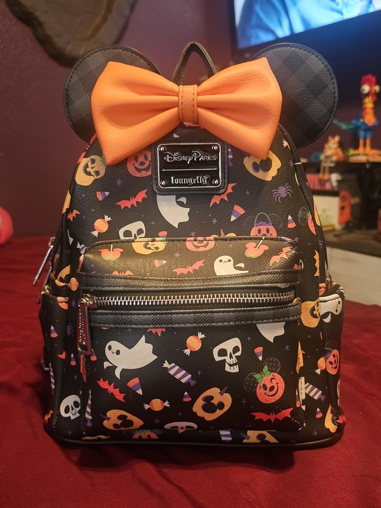Loungefly Handbags - Loungefly-Disney Mini Backpack With Halloween Print